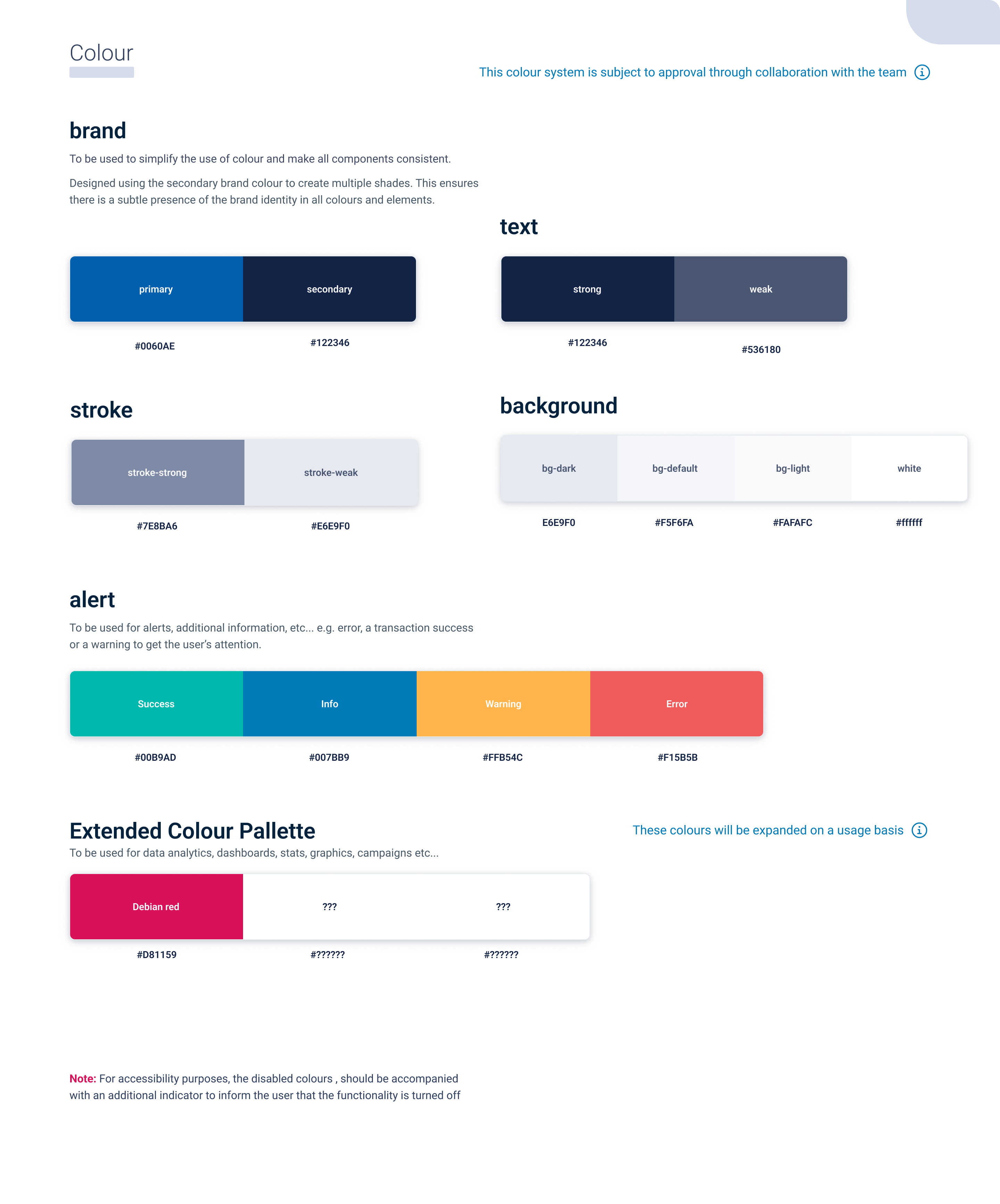 Colour Palette