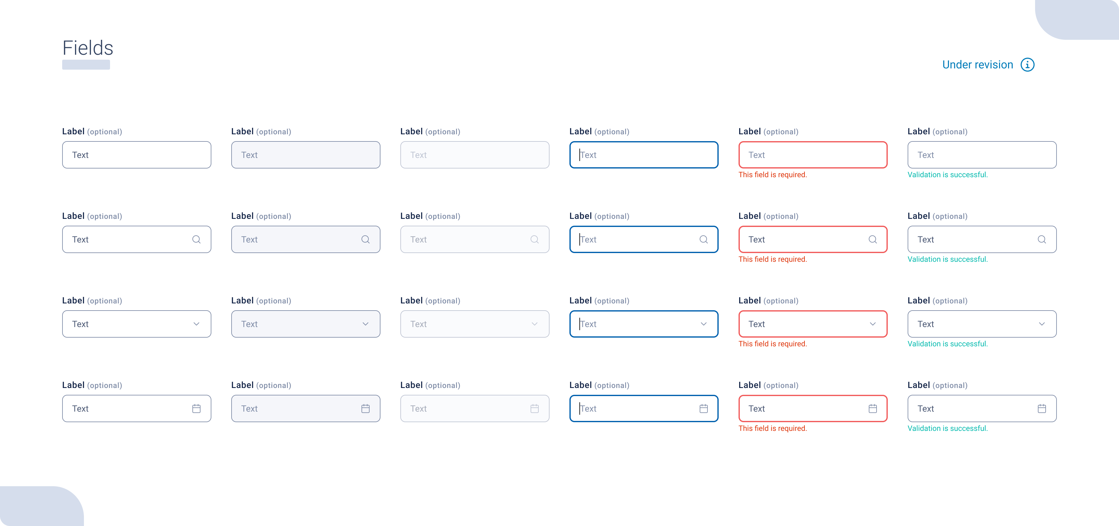 Form Fields
